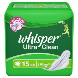 WHISPER ULTRA  WITH WINGS 15PAD